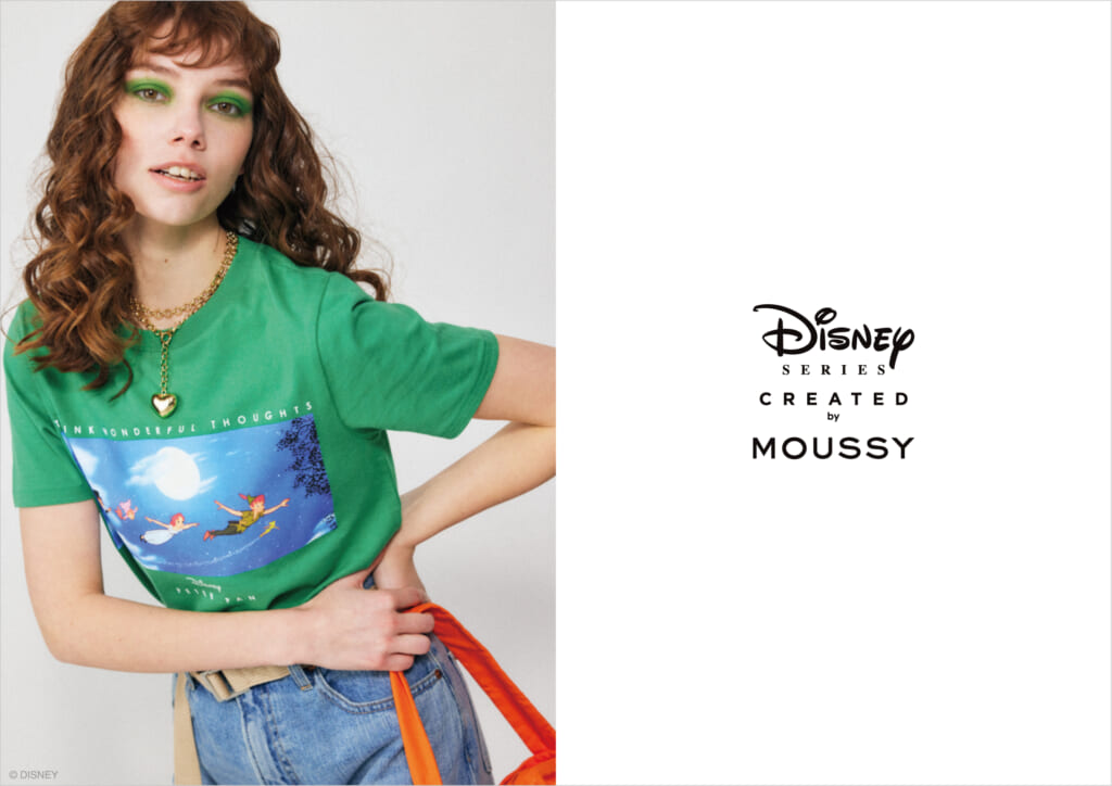 ディズニー「Disney SERIES CREATED by MOUSSY」の新作が発売開始。80