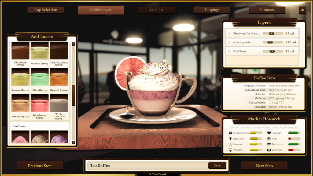 コーヒー店経営シミュレーションゲーム『Espresso Tycoon』発売日記事4