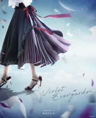 『ヴァイオレットエヴァーガーデン』×MAYLA スペシャルタイアップ第四弾　アイコニックスカート　画像1