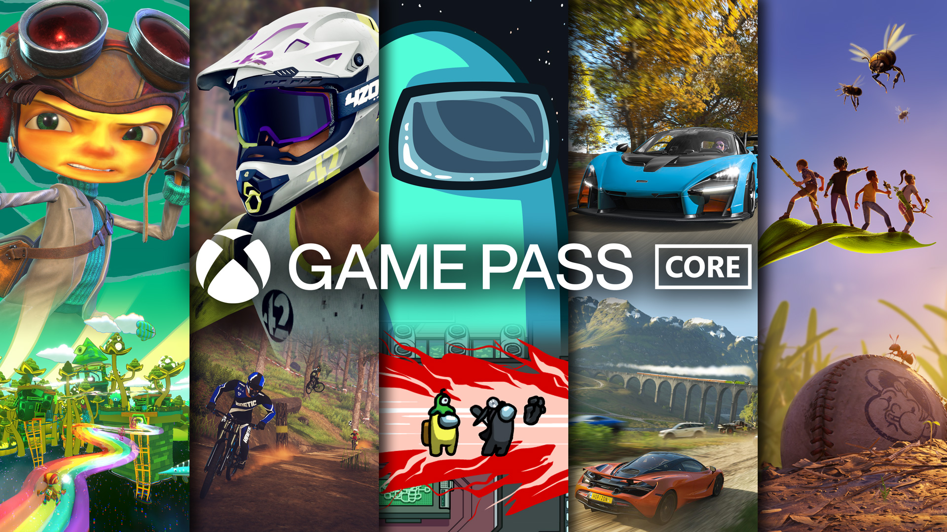 Xboxのオンラインマルチプレイヤー向け新サービス「xbox Game Pass Core」が9月14日にサービス開始、価格は月額842円。『among Us』『forza Horizon 4 6372